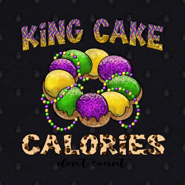 Mardi Gras King Cake Calories Don't Count by mebcreations